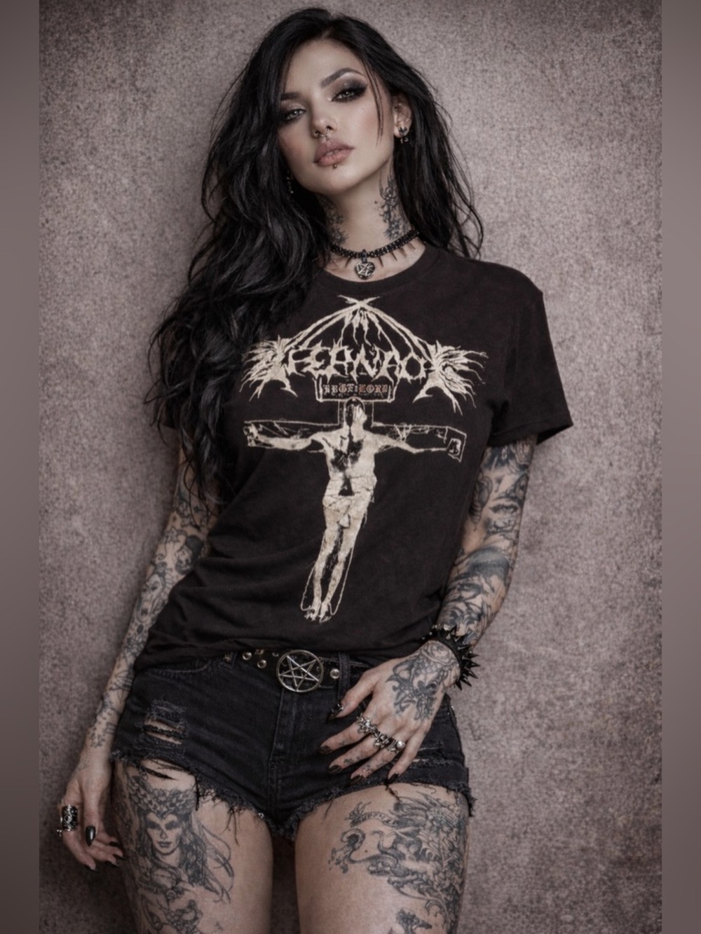 Ifernach, Akitsa, Forteresse, Drudk Black T Shirt. Cotton, Sz S up to 2XL